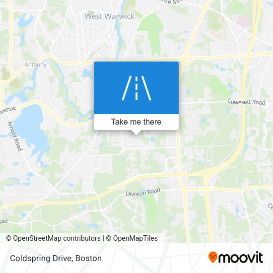 Mapa de Coldspring Drive