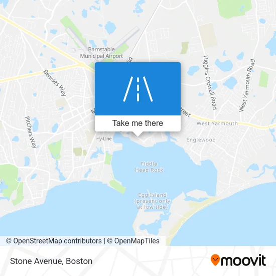 Stone Avenue map