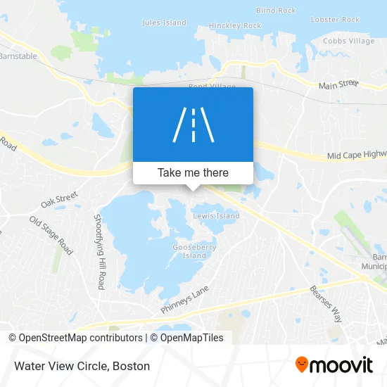 Water View Circle map