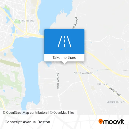 Conscript Avenue map