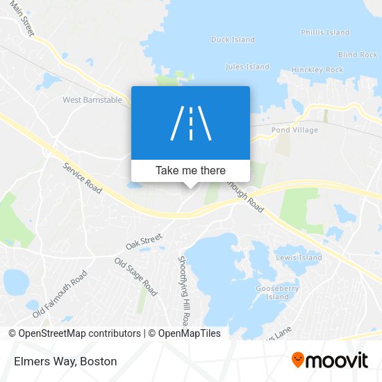 Mapa de Elmers Way