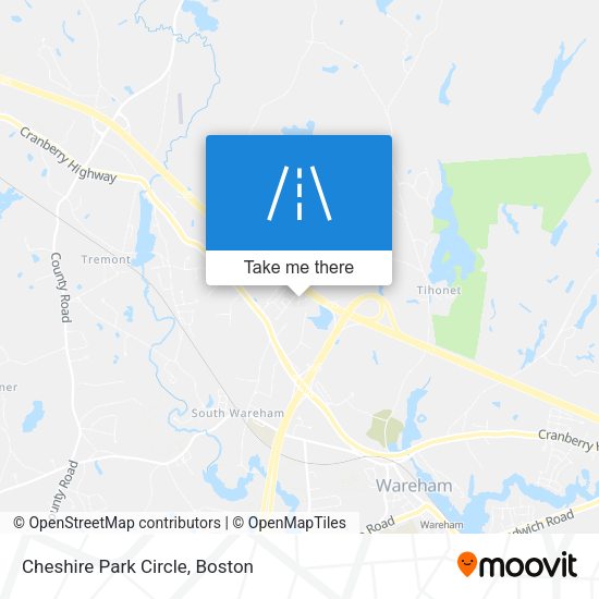 Mapa de Cheshire Park Circle