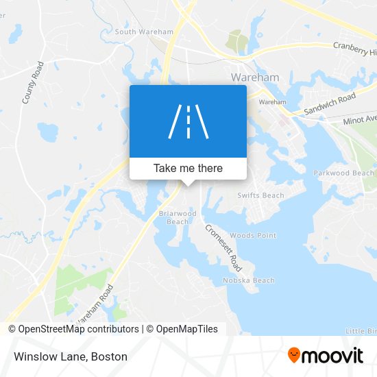Mapa de Winslow Lane