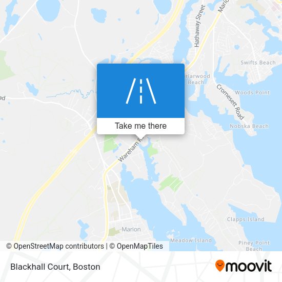 Mapa de Blackhall Court