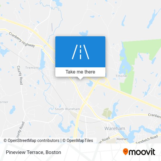 Mapa de Pineview Terrace