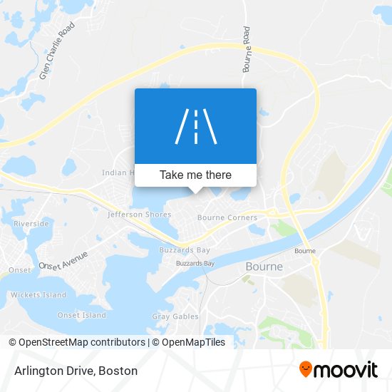 Mapa de Arlington Drive