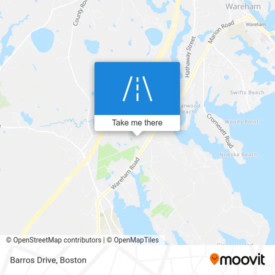 Barros Drive map