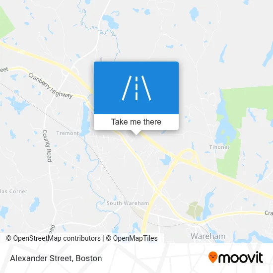 Alexander Street map