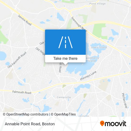 Mapa de Annable Point Road