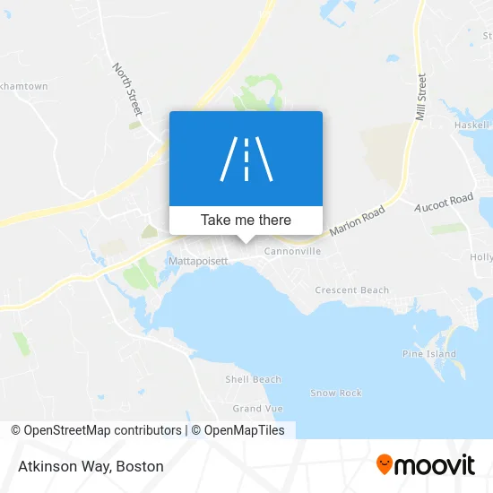 Atkinson Way map