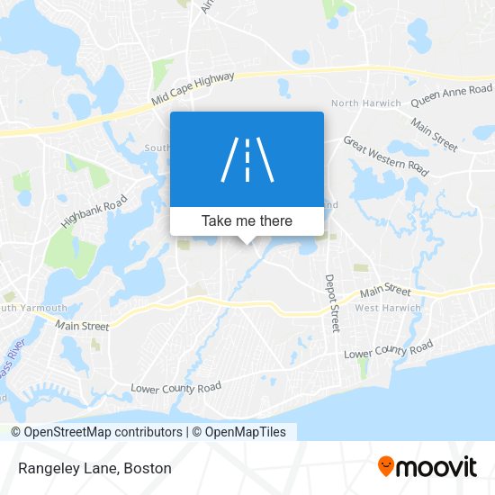 Rangeley Lane map