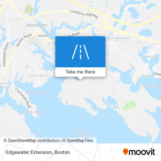 Edgewater Extension map