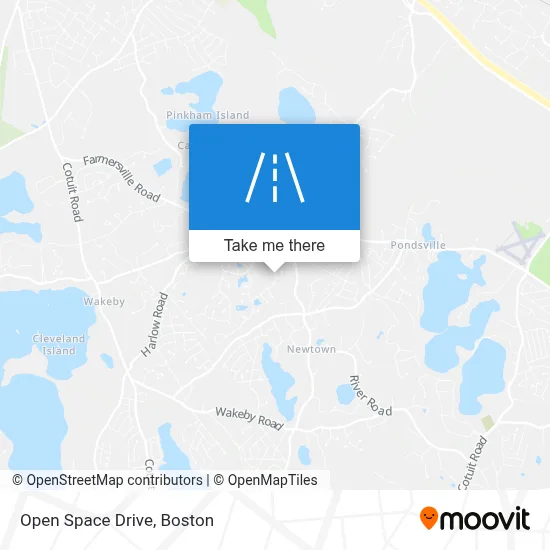 Open Space Drive map