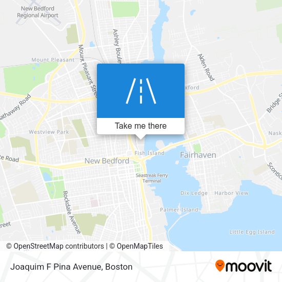 Mapa de Joaquim F Pina Avenue