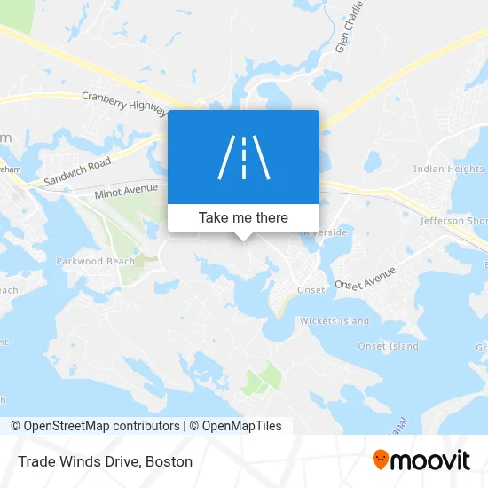 Trade Winds Drive map