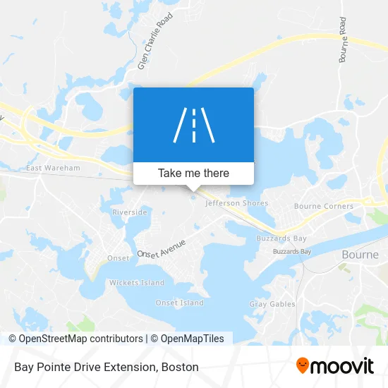 Bay Pointe Drive Extension map