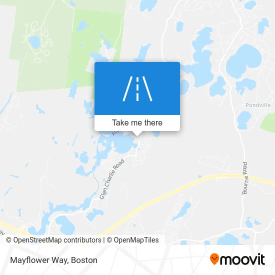 Mayflower Way map