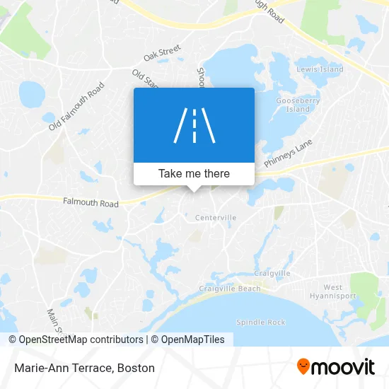 Marie-Ann Terrace map