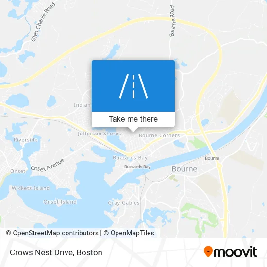 Crows Nest Drive map