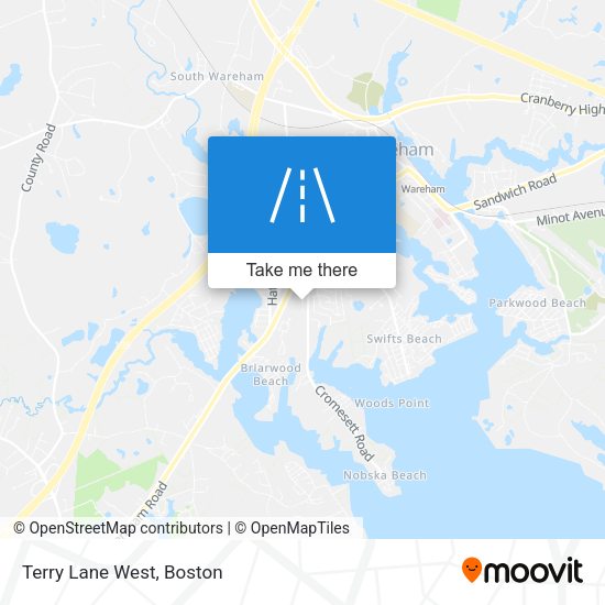 Mapa de Terry Lane West