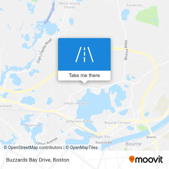 Buzzards Bay Drive map