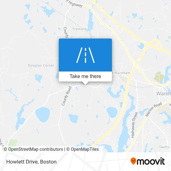 Howlett Drive map