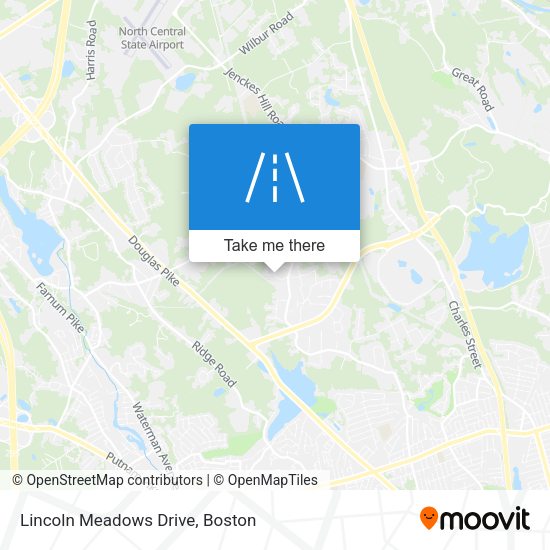 Lincoln Meadows Drive map