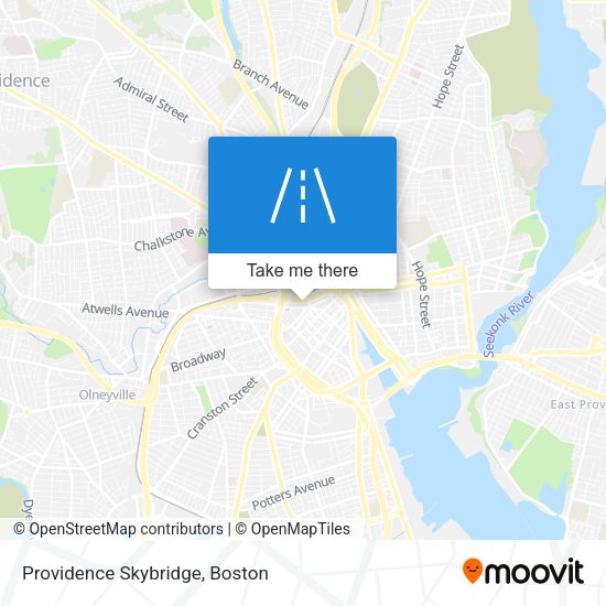 Providence Skybridge map