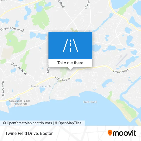 Twine Field Drive map