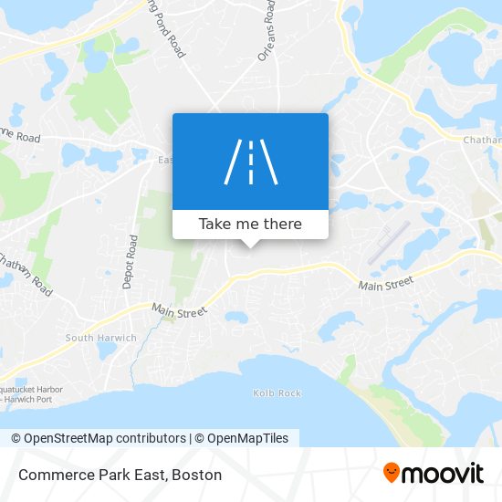 Mapa de Commerce Park East