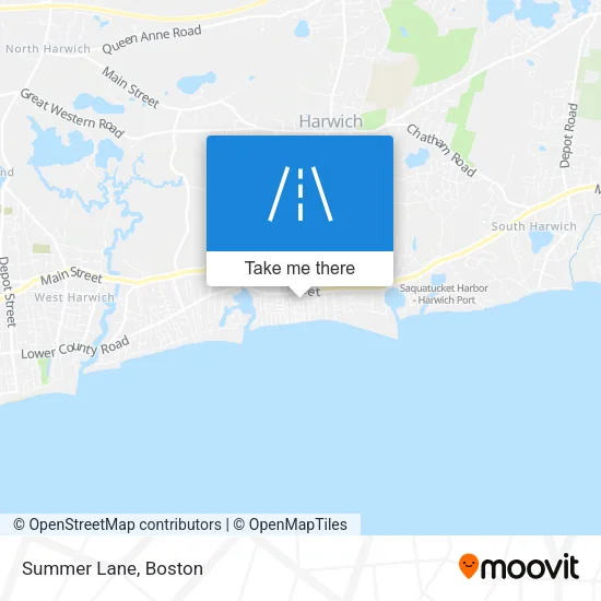 Summer Lane map