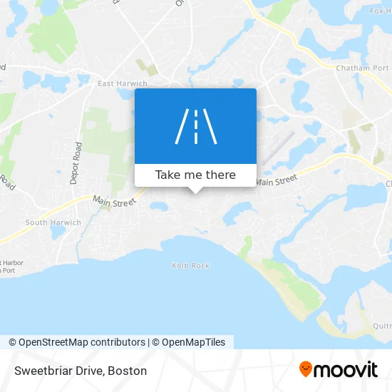 Sweetbriar Drive map
