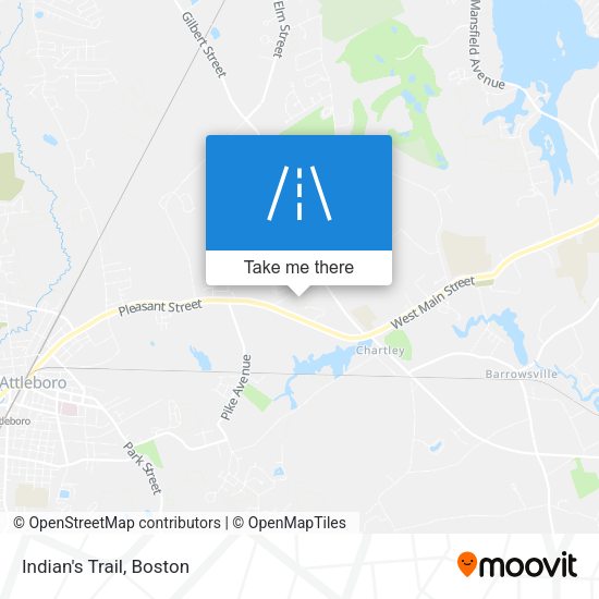 Mapa de Indian's Trail