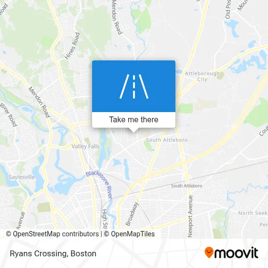 Ryans Crossing map