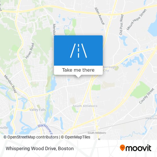 Mapa de Whispering Wood Drive