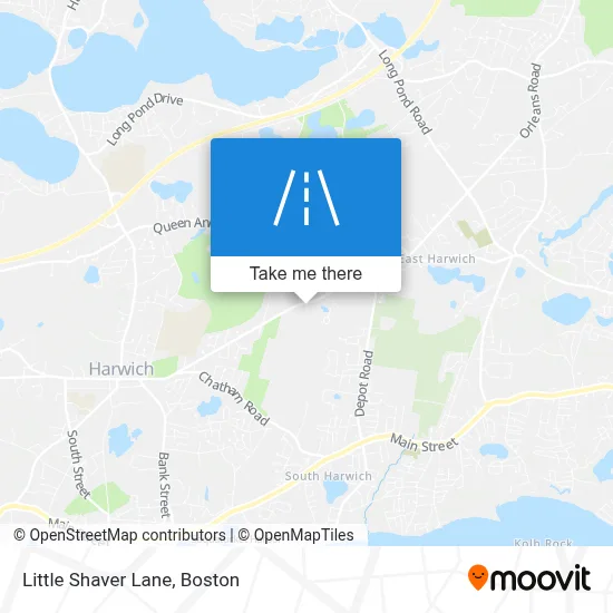 Little Shaver Lane map