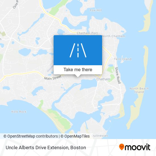 Mapa de Uncle Alberts Drive Extension