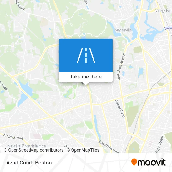 Azad Court map
