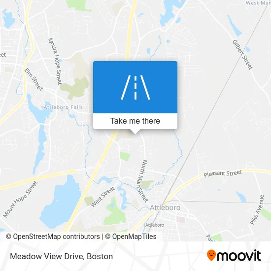 Meadow View Drive map
