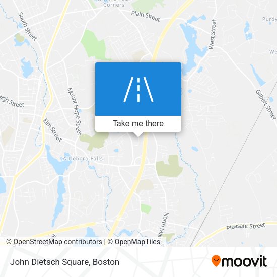 John Dietsch Square map