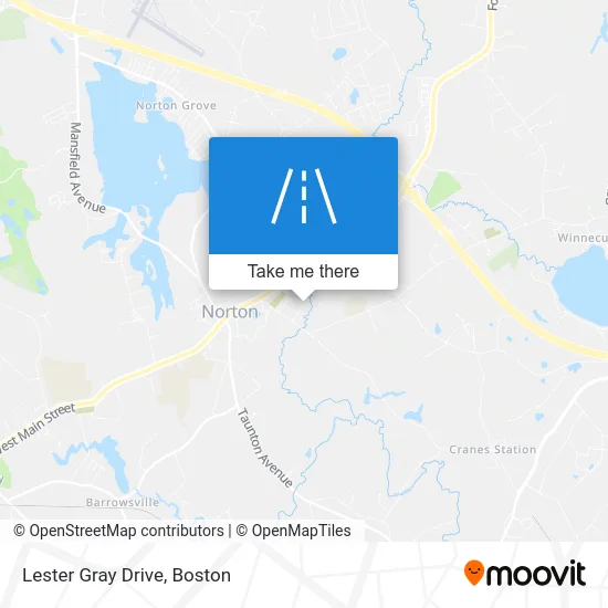Lester Gray Drive map
