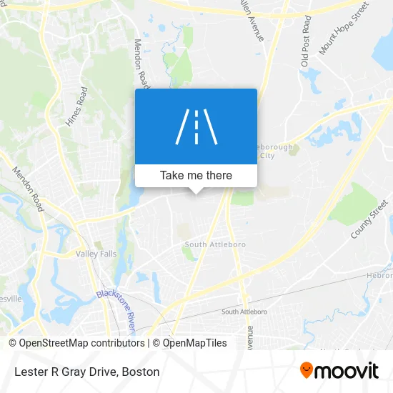 Lester R Gray Drive map