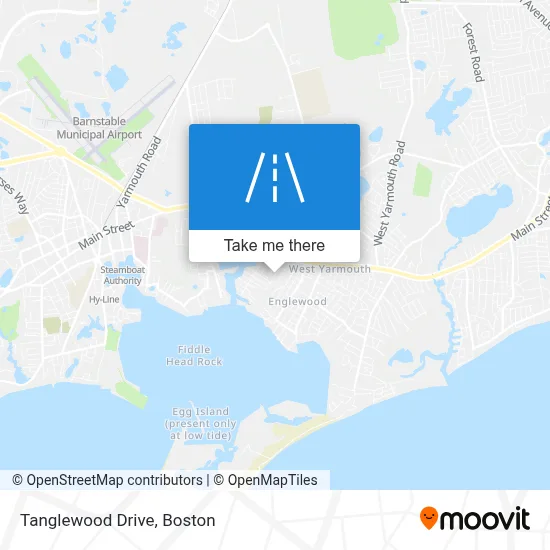 Tanglewood Drive map