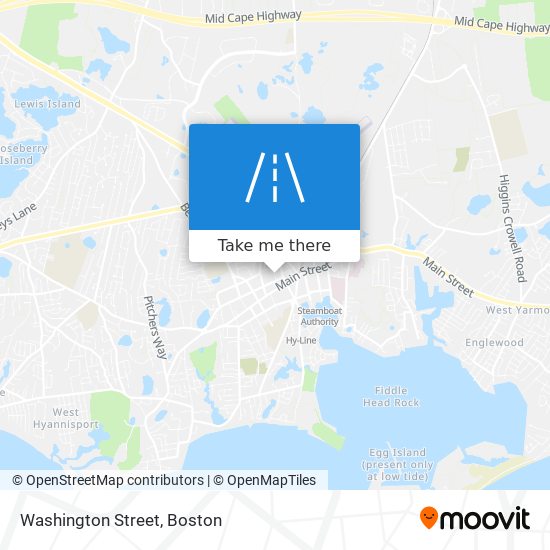 Washington Street map