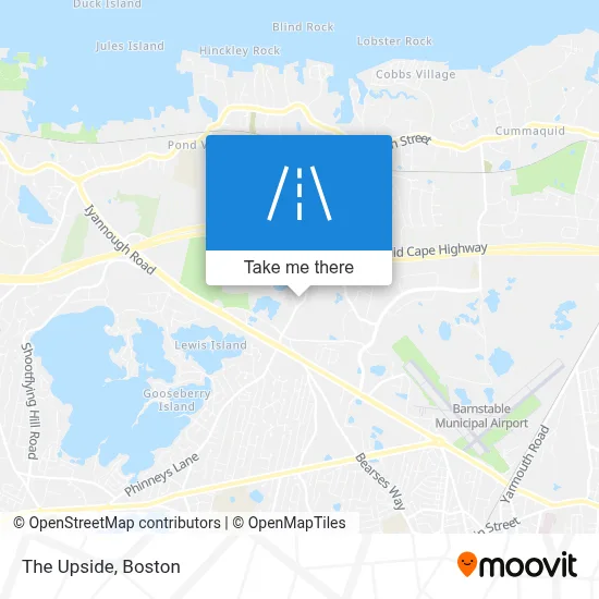 The Upside map