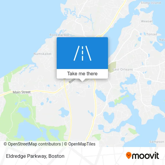 Eldredge Parkway map