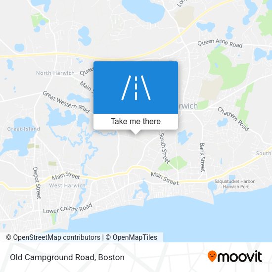 Mapa de Old Campground Road