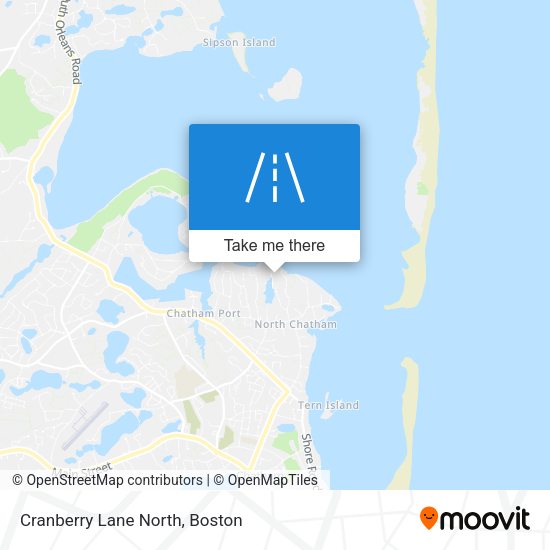 Cranberry Lane North map
