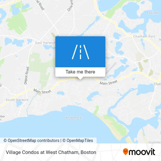 Village Condos at West Chatham map