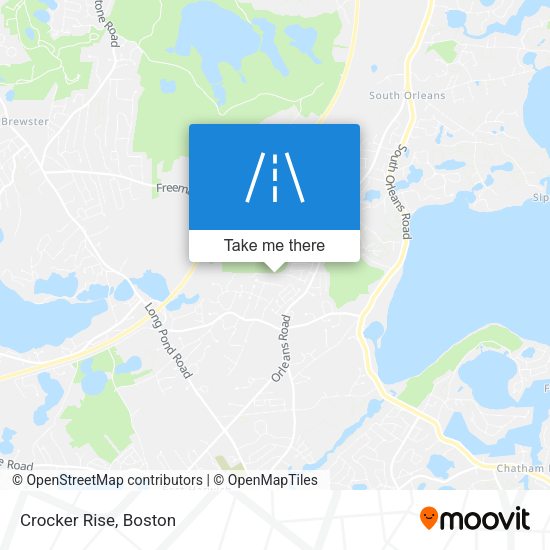 Mapa de Crocker Rise